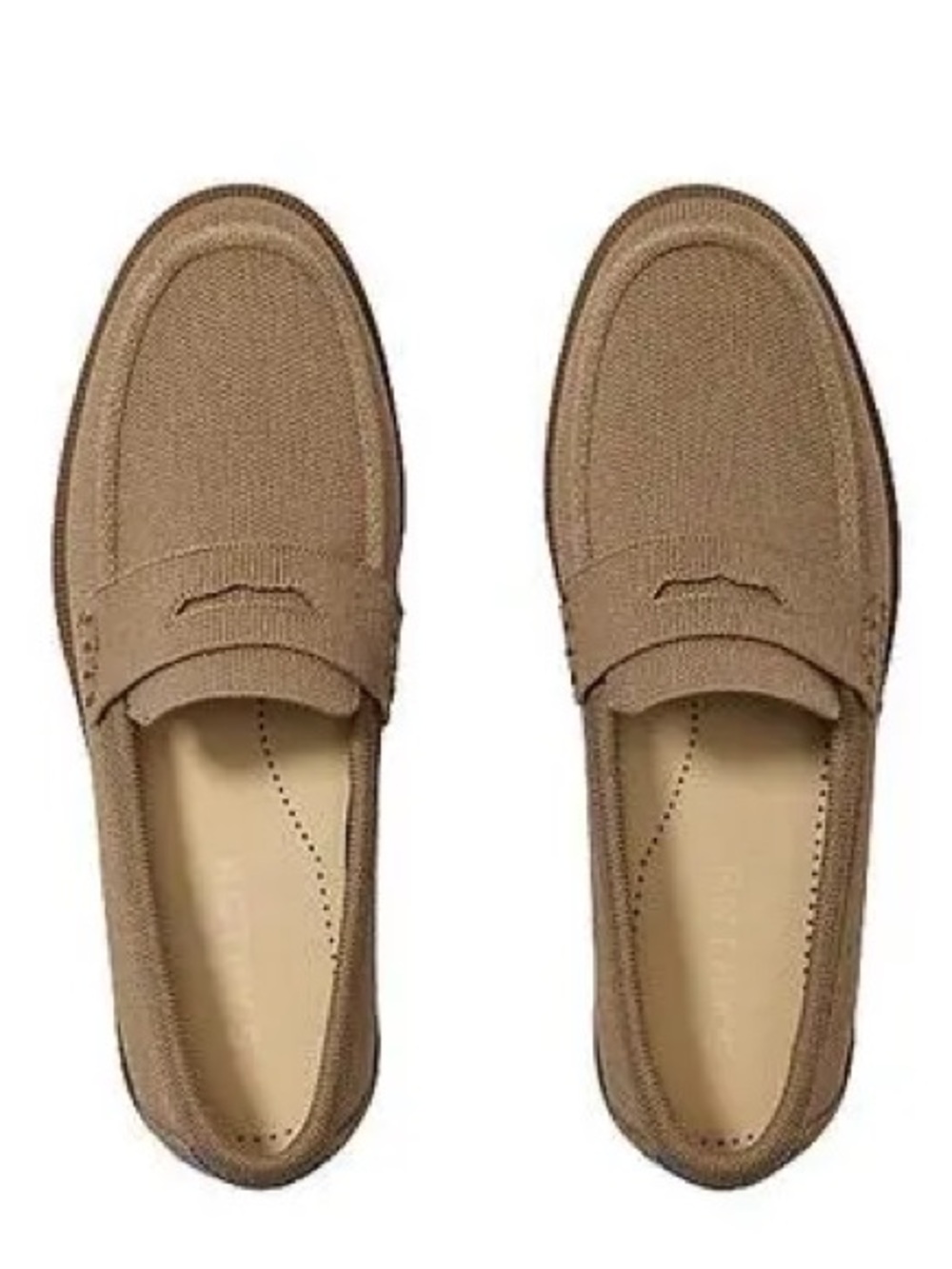 Rothy's Penny Loafers Light Brown size 6.5